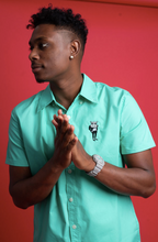 Load image into Gallery viewer, The Fly Hippo &#39;Verone&#39; Mint Green Dress Shirt